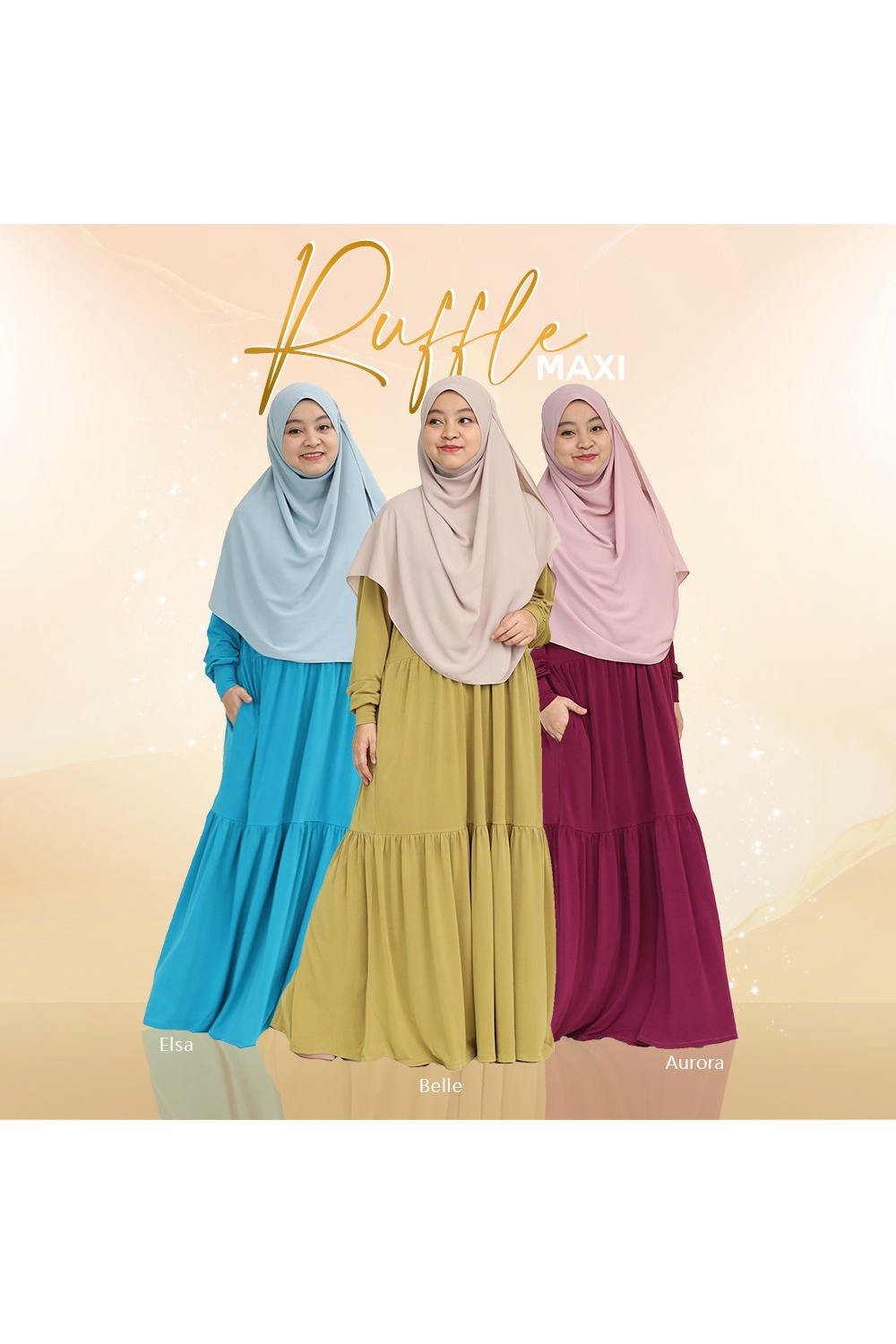 Ruffle Maxi 